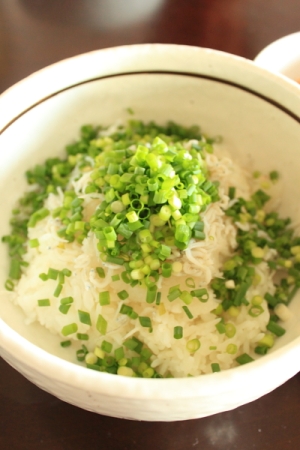 夏でもサラっと！しらす丼