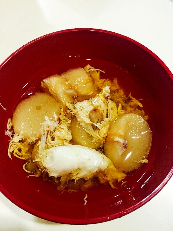 しいたけの石づきを使ったお麩のおつゆ レシピ 作り方 By Mayoみ 楽天レシピ