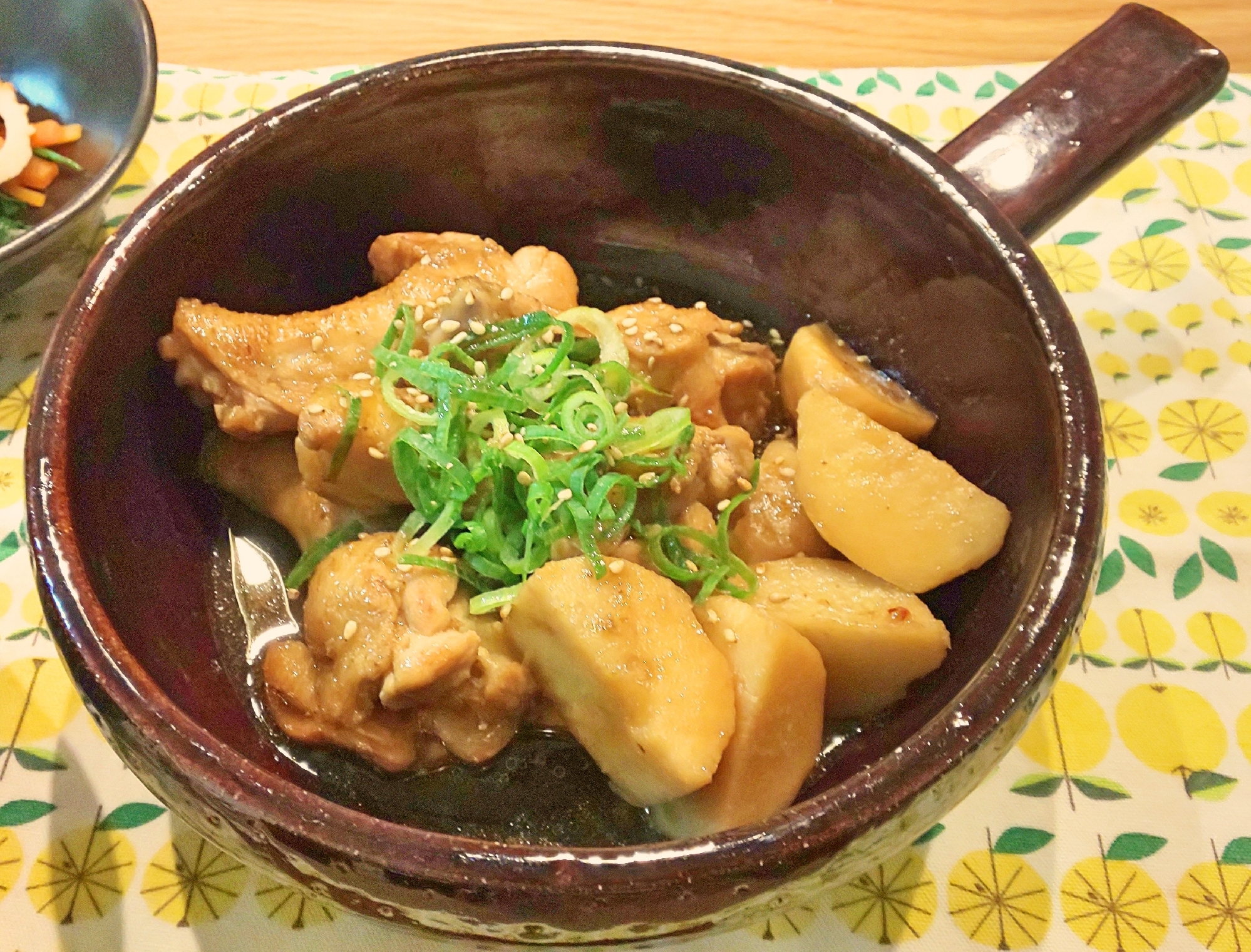 手羽元と里芋のスタミナ煮