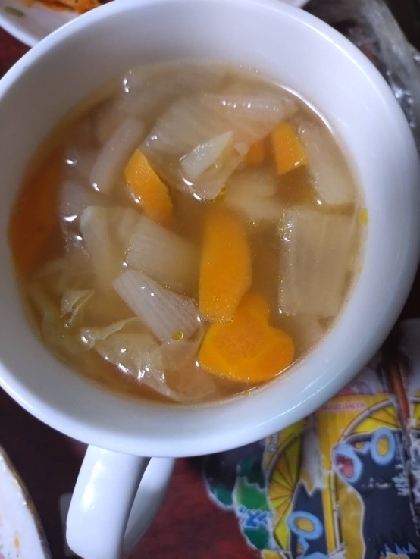 具だくさんコンソメスープ