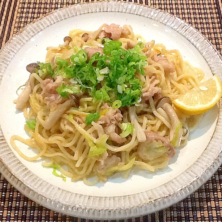 ねぎたっぷり 塩ダレ焼きそば レシピ 作り方 By U Smyles 楽天レシピ