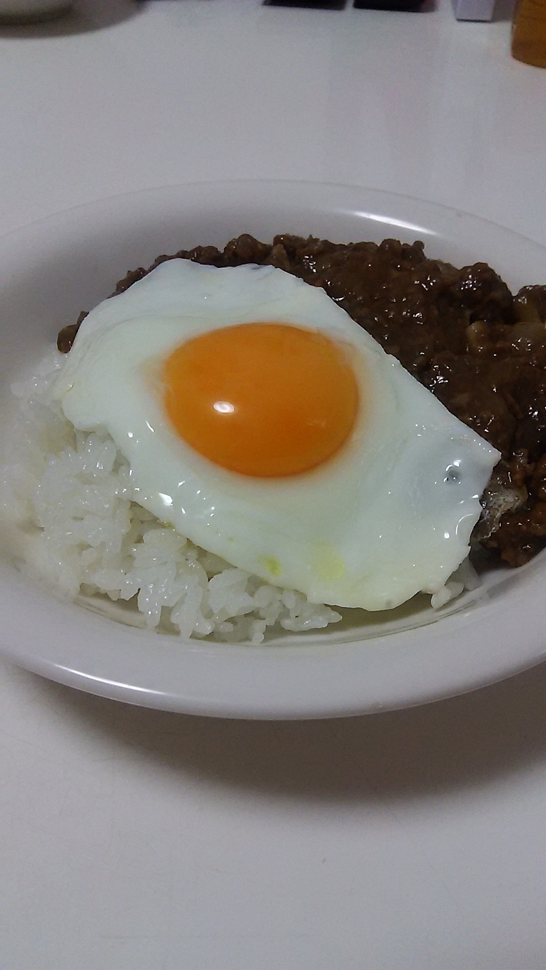 すぐ出来る！フライパンで茄子と挽き肉のカレー