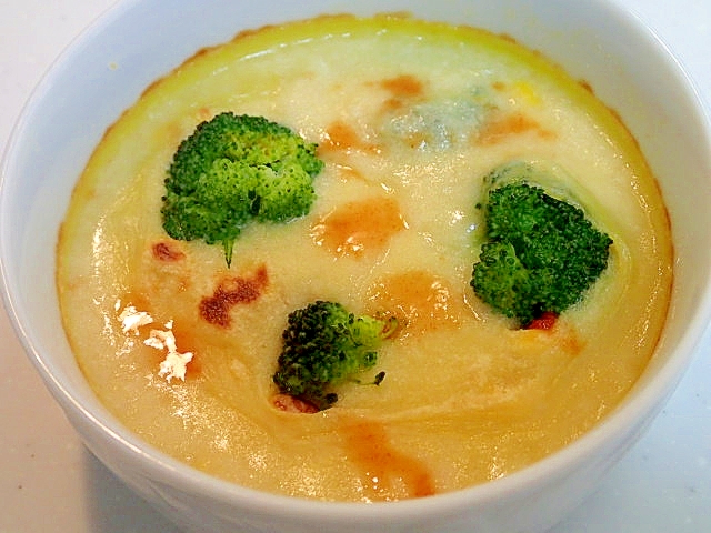 コーンカップスープでブロッコリーおからグラタン レシピ 作り方 By ぷ みぃまま 楽天レシピ