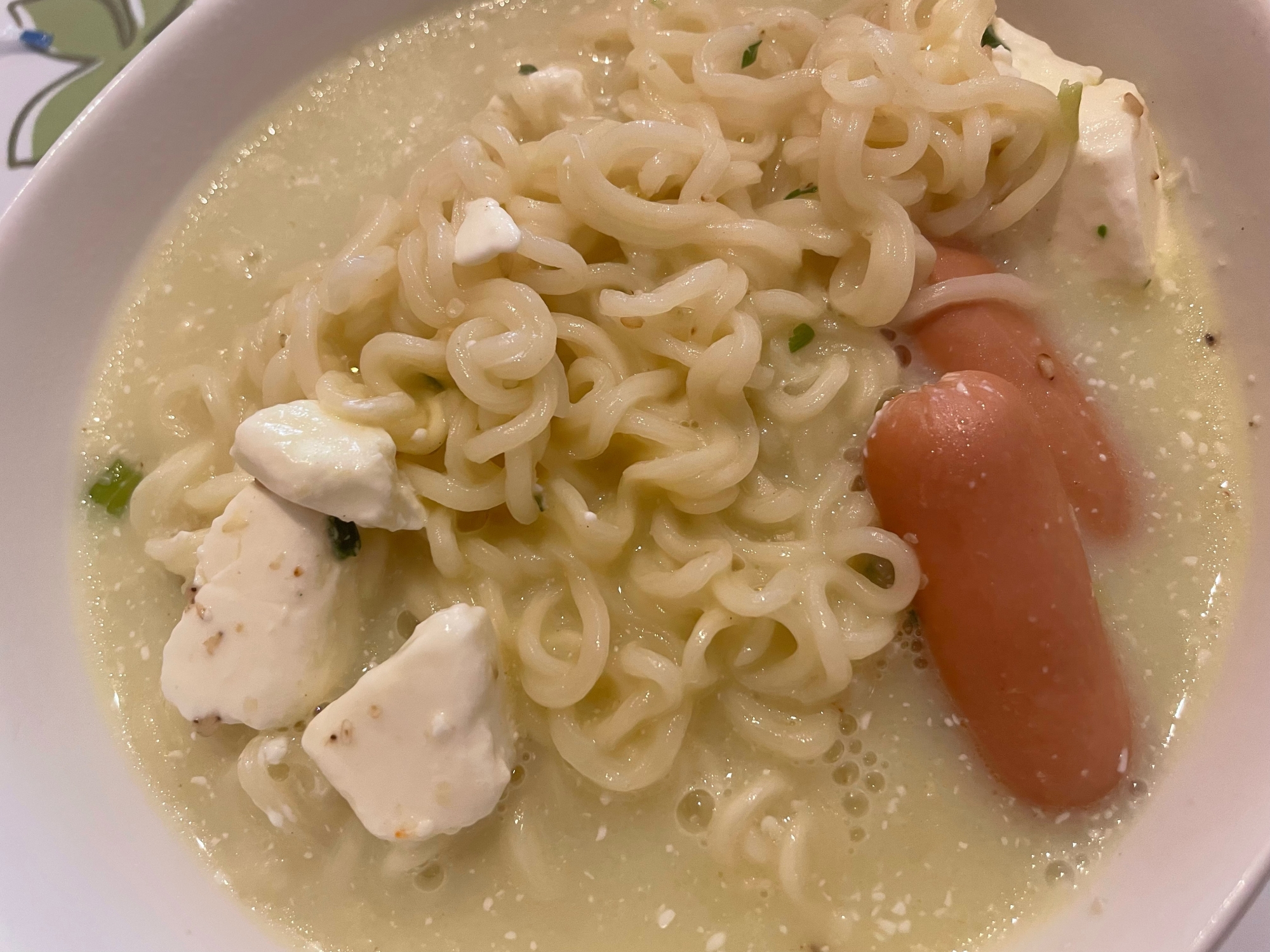 クリームチーズ塩ラーメン