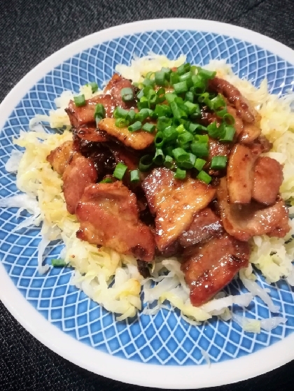 簡単！豚バラ丼