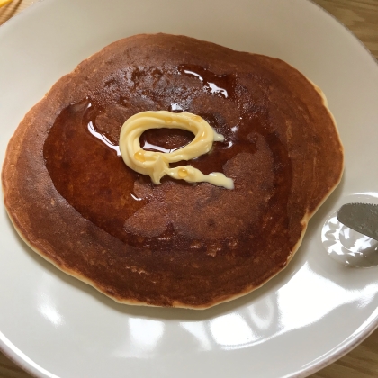 ヨーグルトでふわふわ♪小麦粉で作るホットケーキ