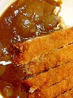 シンプル「ルー」のカツカレー