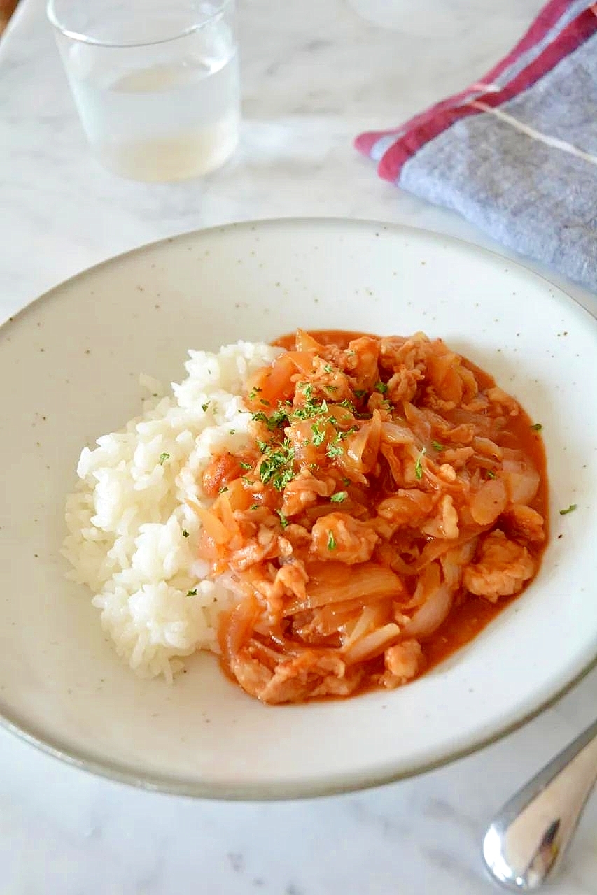 ゼンライス(こんにゃく米)のハヤシライス