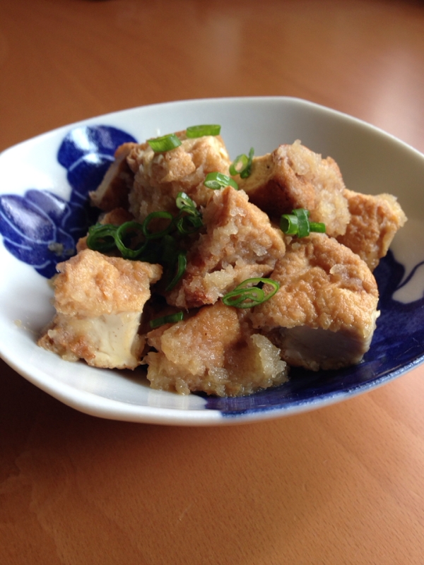 厚揚げのおろし煮♪