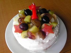 １歳の誕生日ケーキ 炊飯器で簡単 レシピ 作り方 By Nini 楽天レシピ