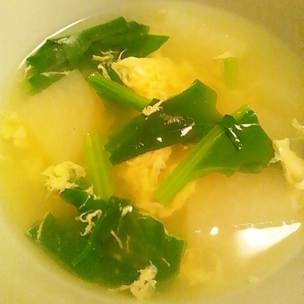 ほうれん草と大根のたまごスープ レシピ 作り方 By ロイス1123 楽天レシピ ほうれん草と大根のたまごスープ レシピ 作り方 By ロイス1123 楽天レシピ