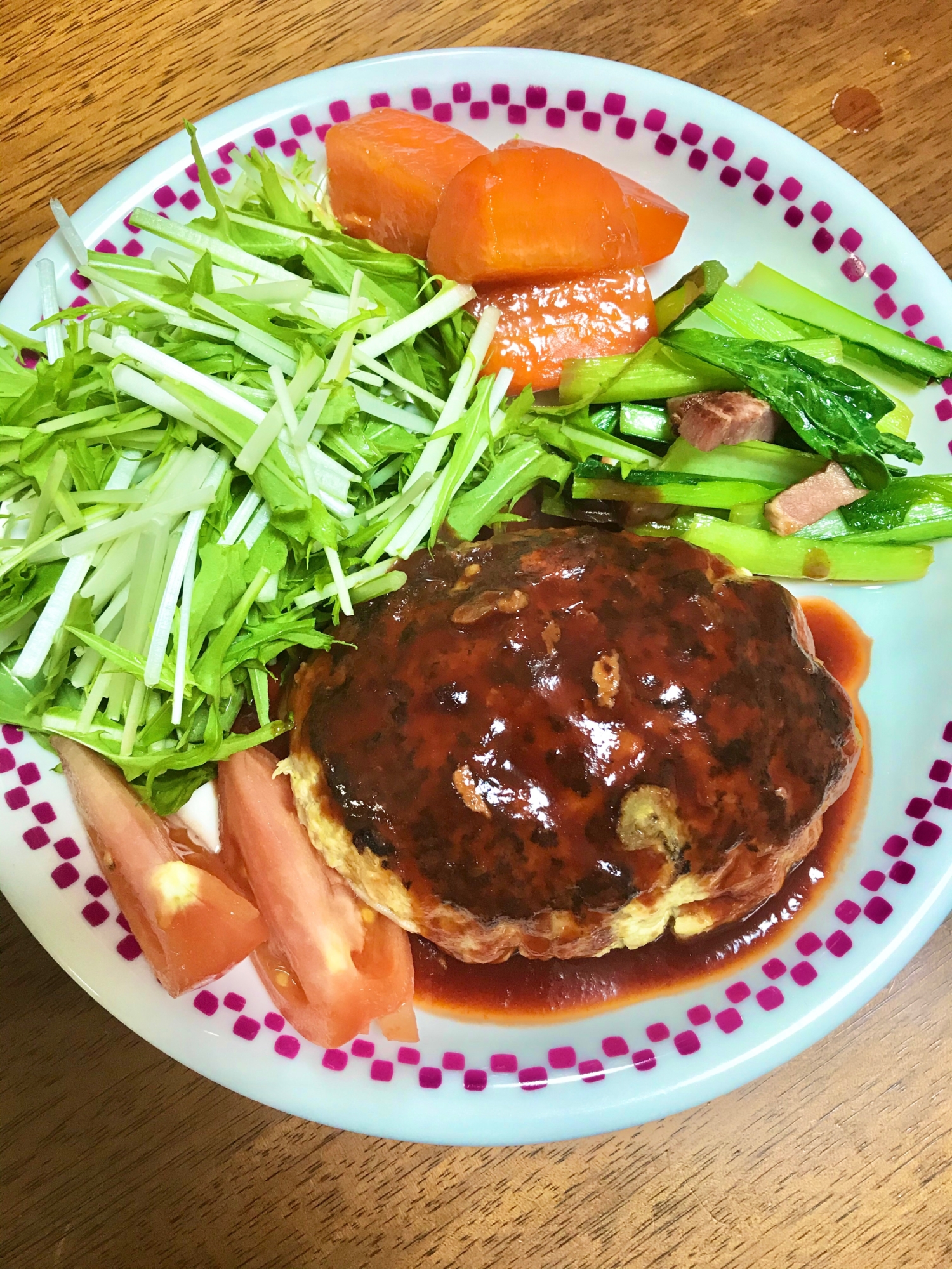 お豆腐？感じないハンバーグ