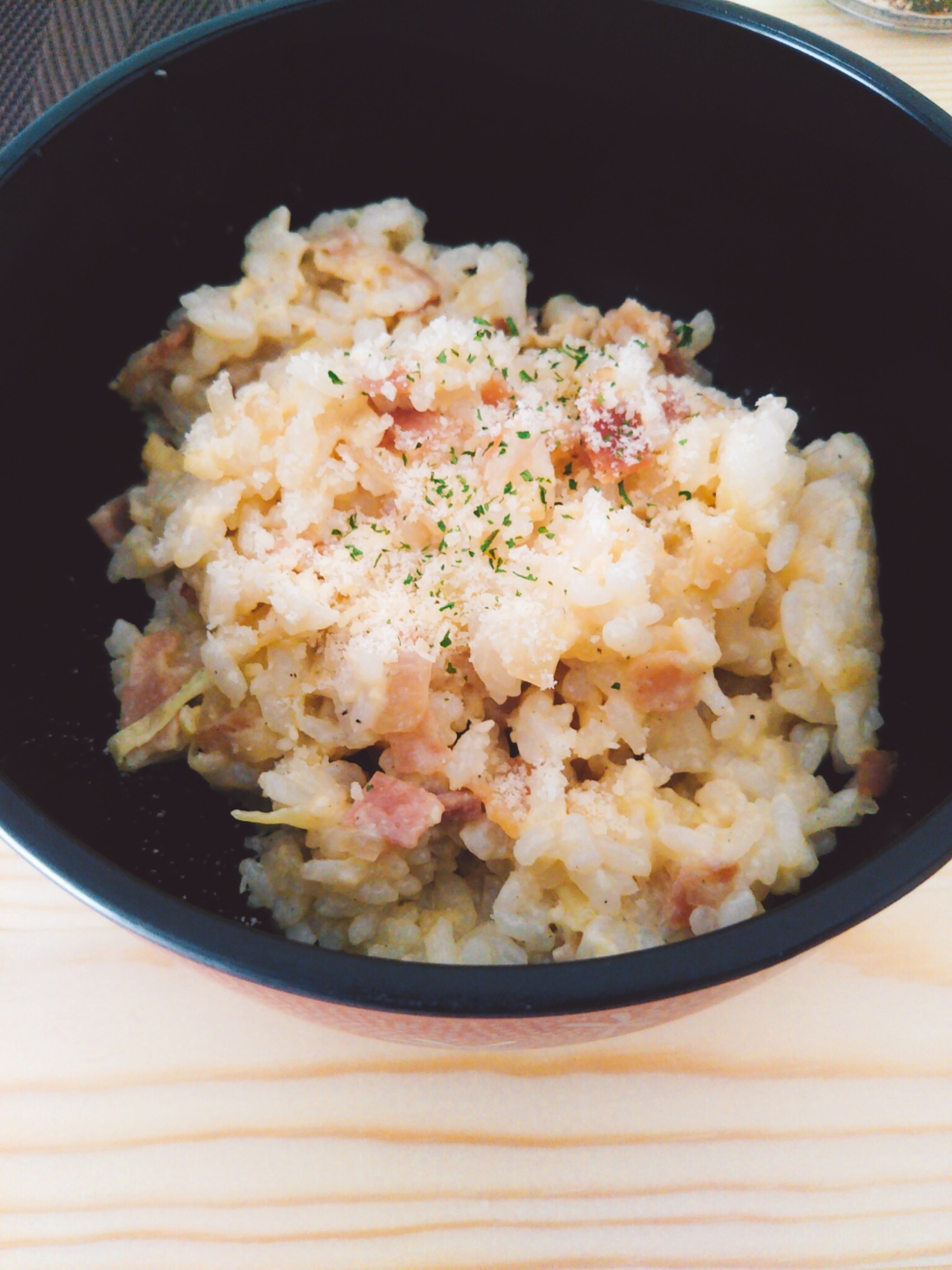 やみつき 止まらない 濃厚チーズリゾット レシピ 作り方 By ホーリー3386 楽天レシピ