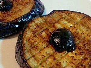 焼くだけ簡単 米ナスのステーキ レシピ 作り方 By みくんぽたろう 楽天レシピ