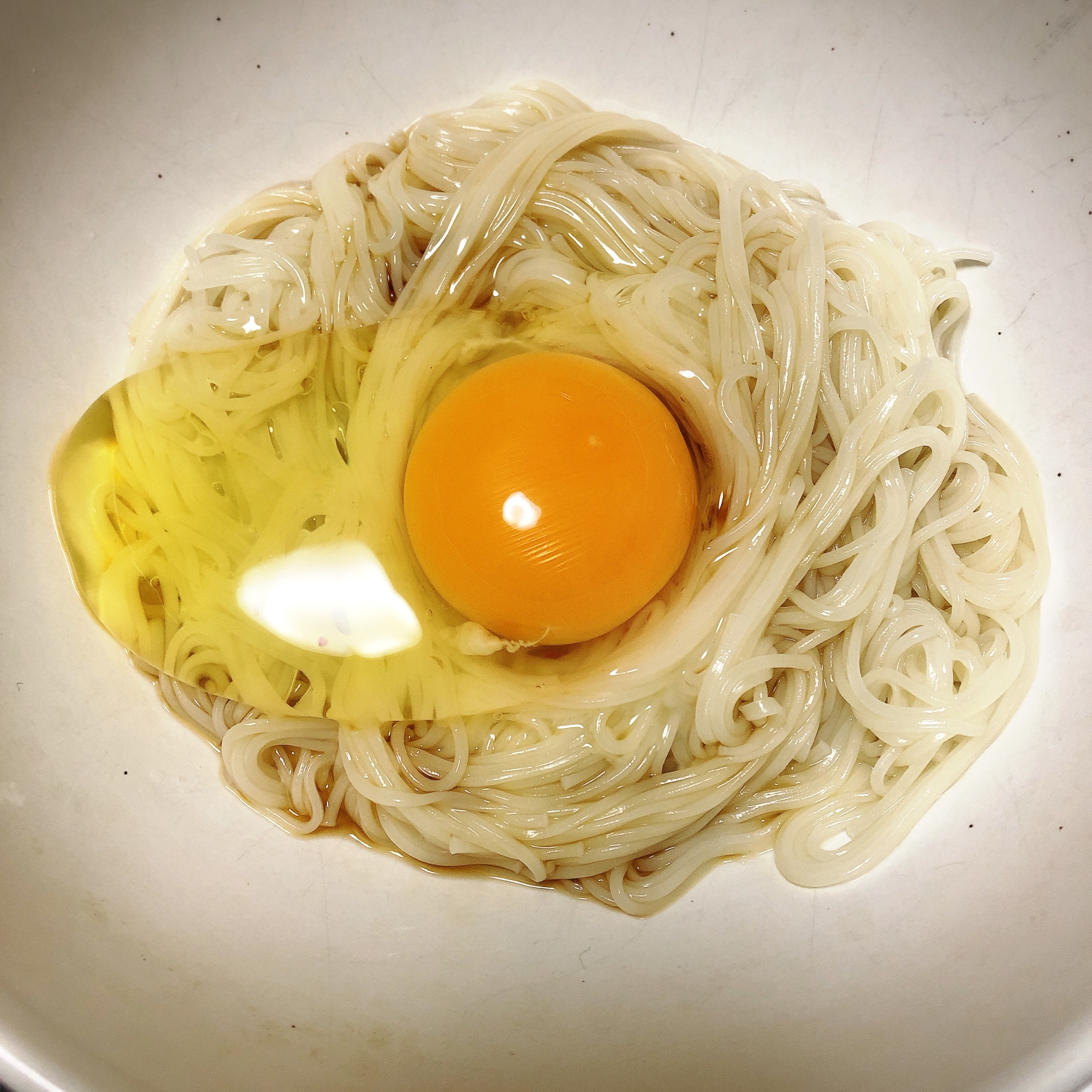 あったか釜揚げ素麺