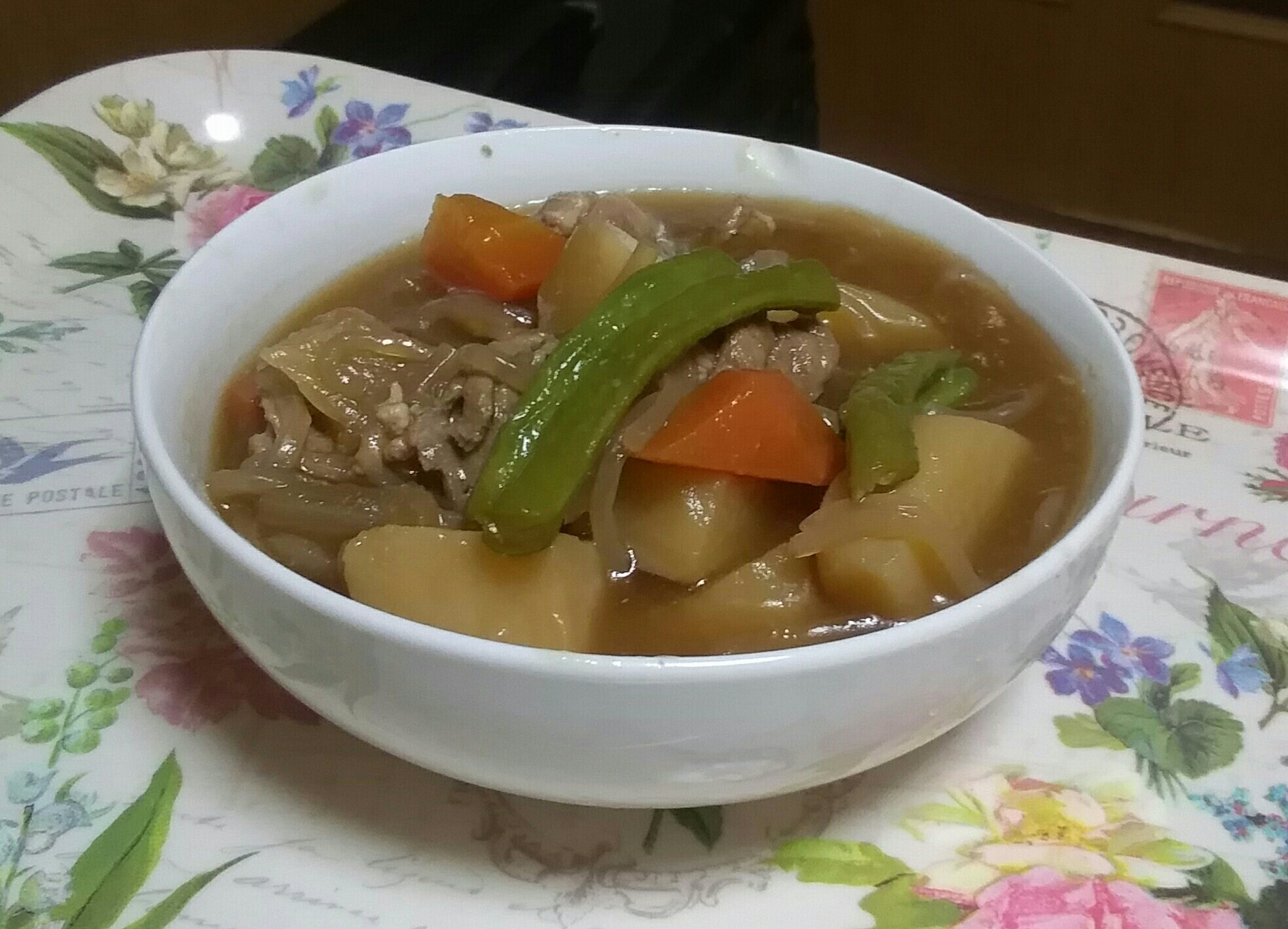 汁だく鶏肉の肉ジャガ