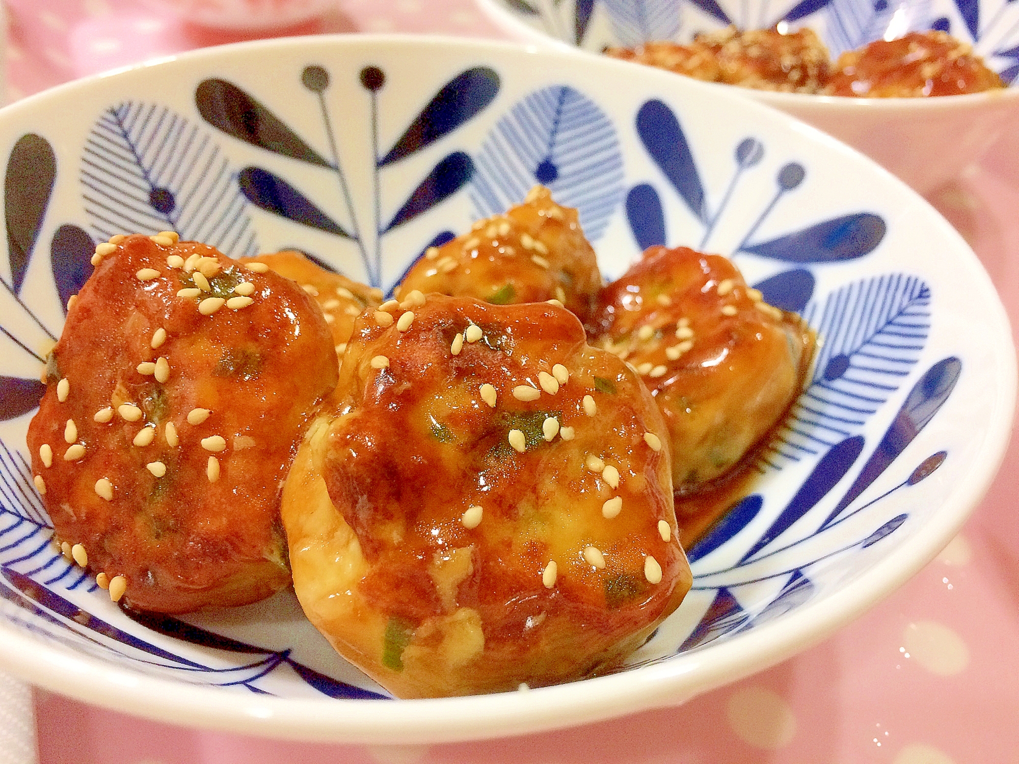 子どもが喜ぶ！ニラ入りふんわり鶏つくね