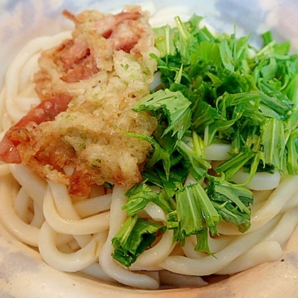 かき揚げと水菜の麺つゆかけうどん レシピ 作り方 By ぷ みぃまま 楽天レシピ かき揚げと水菜の麺つゆかけうどん レシピ 作り方 By ぷ みぃまま 楽天レシピ