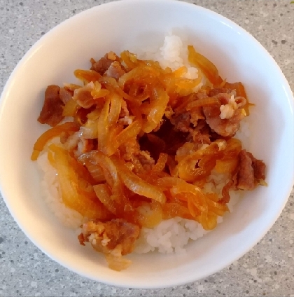 10分で完成＊みんな大好き我が家の豚丼