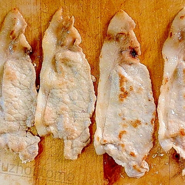 スジ切り の豚薄切りロース焼き レシピ 作り方 By Suzhoutomo 楽天レシピ スジ切り の豚薄切りロース焼き レシピ 作り方 By Suzhoutomo 楽天レシピ