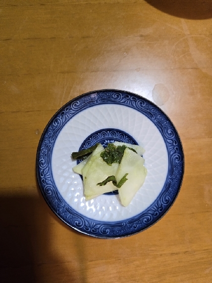 白瓜と大葉の浅漬け