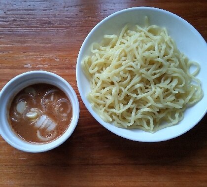 市販のラーメンで♪我が家の“つけ麺”