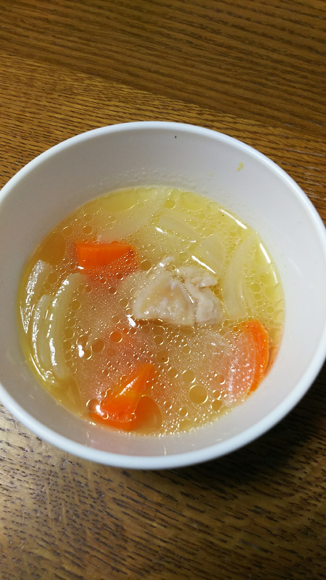 人参と玉ねぎと鶏もも肉のコンソメスープ レシピ 作り方 By 4045g 楽天レシピ 人参と玉ねぎと鶏もも肉のコンソメスープ レシピ 作り方 By 4045g 楽天レシピ