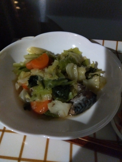 塩麹で野菜炒め