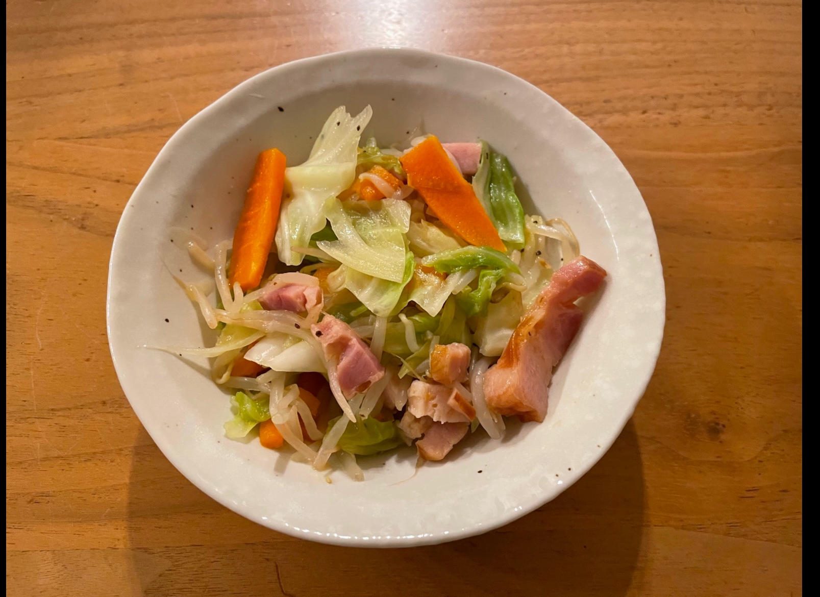 小学生のお手伝い⭐︎家庭科宿題　野菜炒め