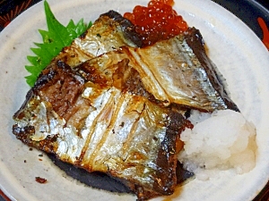 食欲の秋♪　「さんま天日干し　塩麹焼」