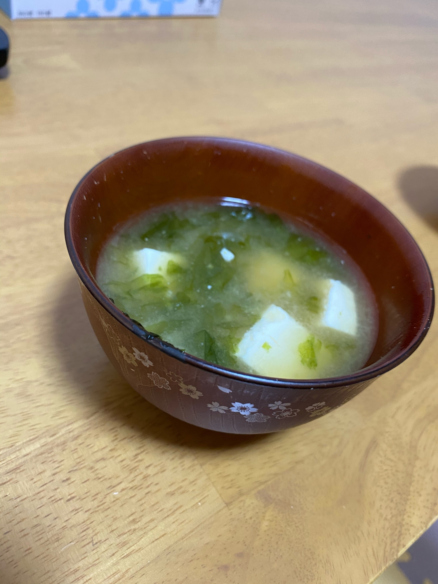 青さと豆腐味噌汁