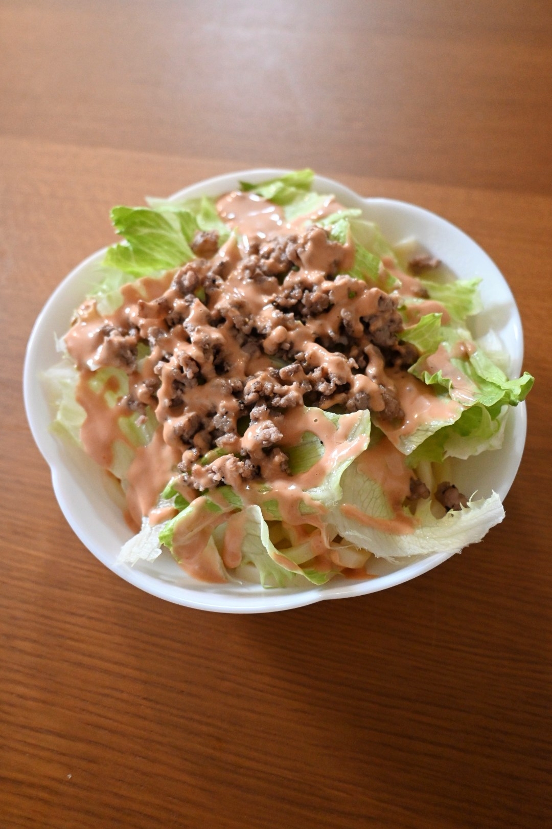 サラダうどん