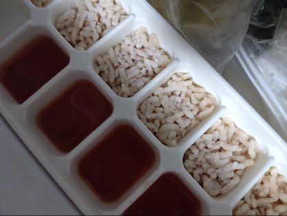 離乳食★鶏ひき肉の冷凍ストック