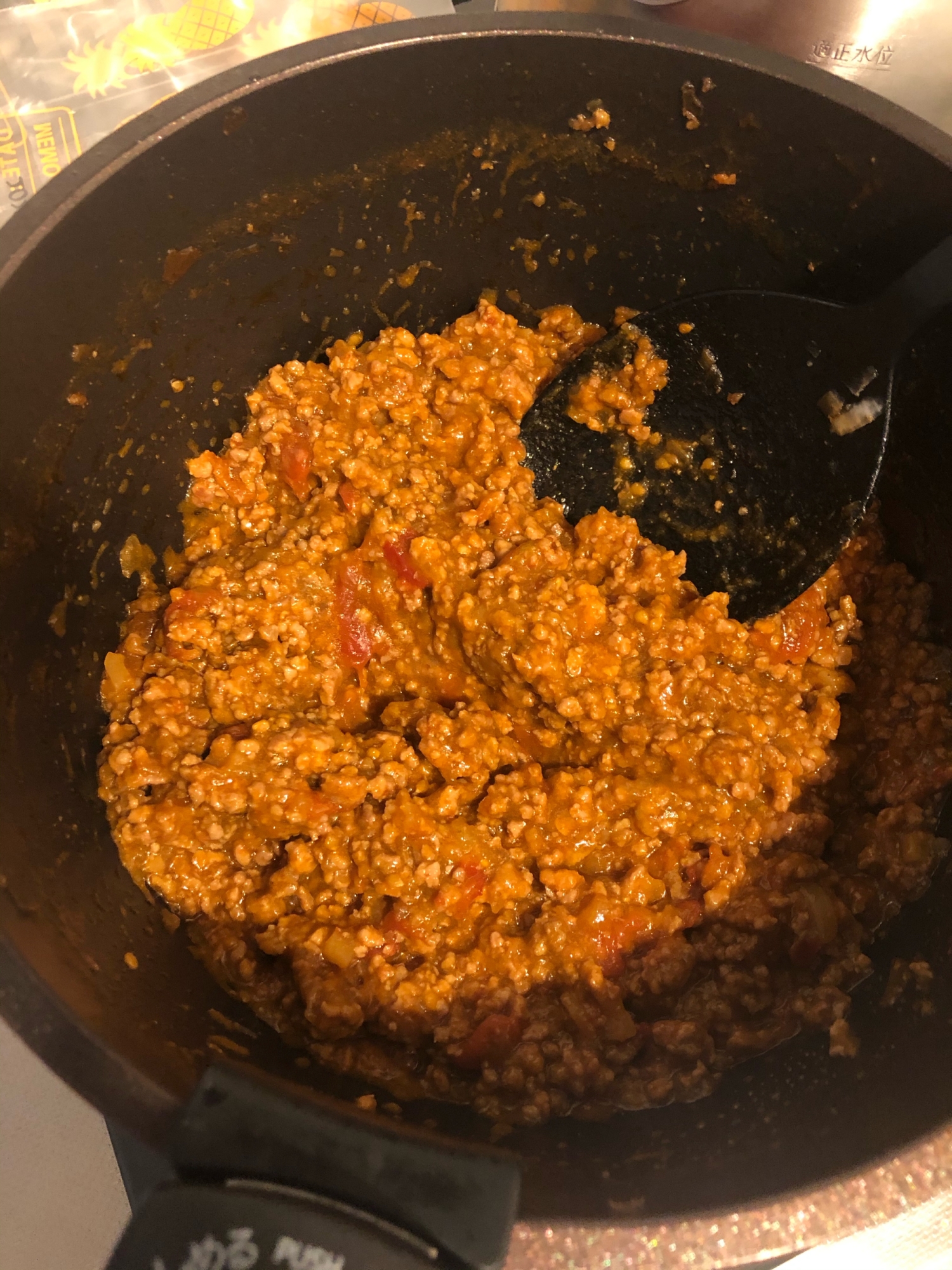 ミニトマト大量消費!ミートソース。冷凍保存可。