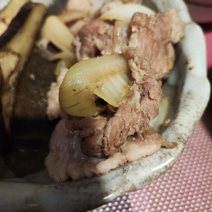 新玉ねぎと豚肉の生姜焼き