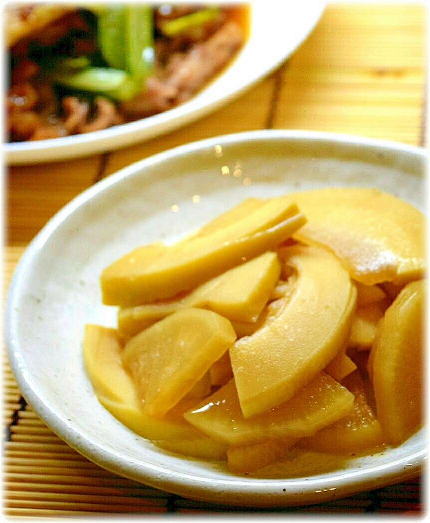 筍と大根の煮物