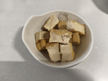 厚揚げのめんつゆマヨ焼き
