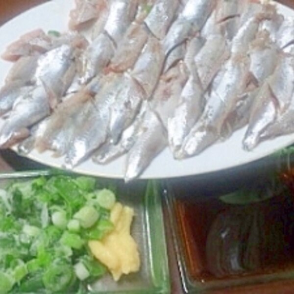 我が家のいわしの刺身 食べ方 レシピ 作り方 By Tnmsam 楽天レシピ 我が家のいわしの刺身 食べ方 レシピ 作り方 By Tnmsam 楽天レシピ