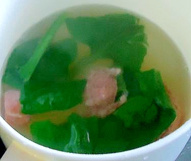 簡単 ほうれん草スープ
