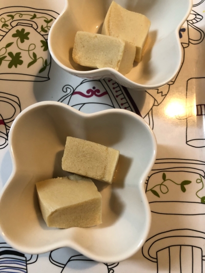 白だしで✨高野豆腐煮物