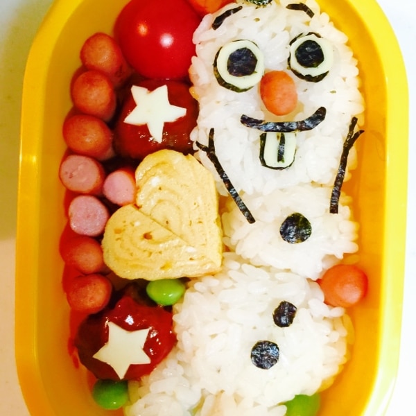 オラフのキャラ弁 レシピ 作り方 By かぉり 楽天レシピ オラフのキャラ弁 レシピ 作り方 By かぉり 楽天レシピ