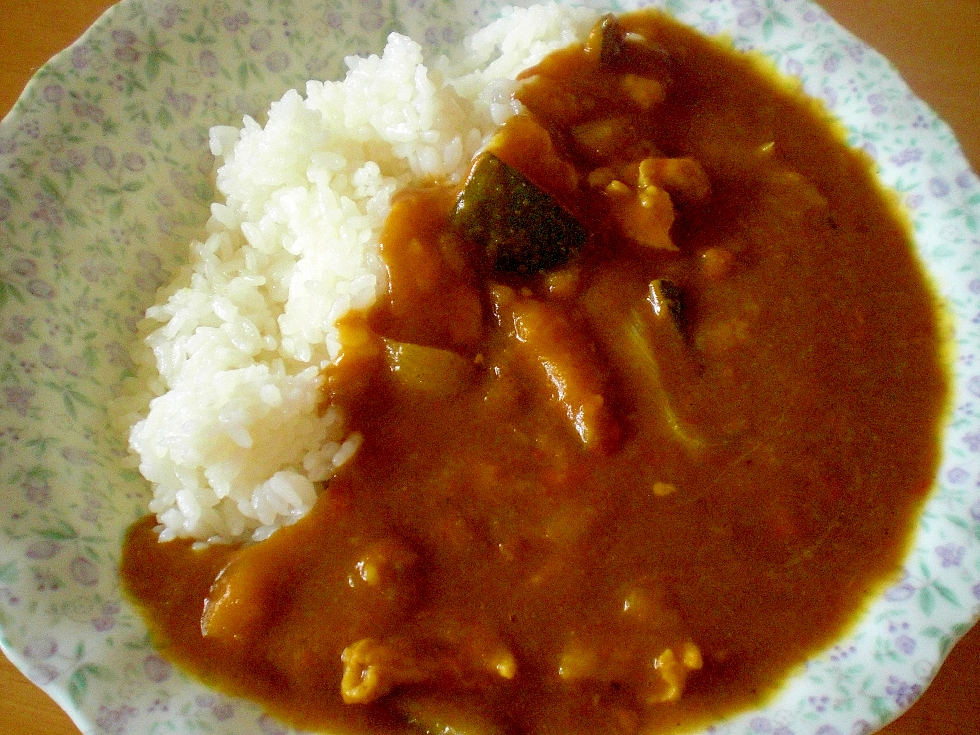 受カレー！「かぼちゃトマトたっぷりカレー」　♪♪