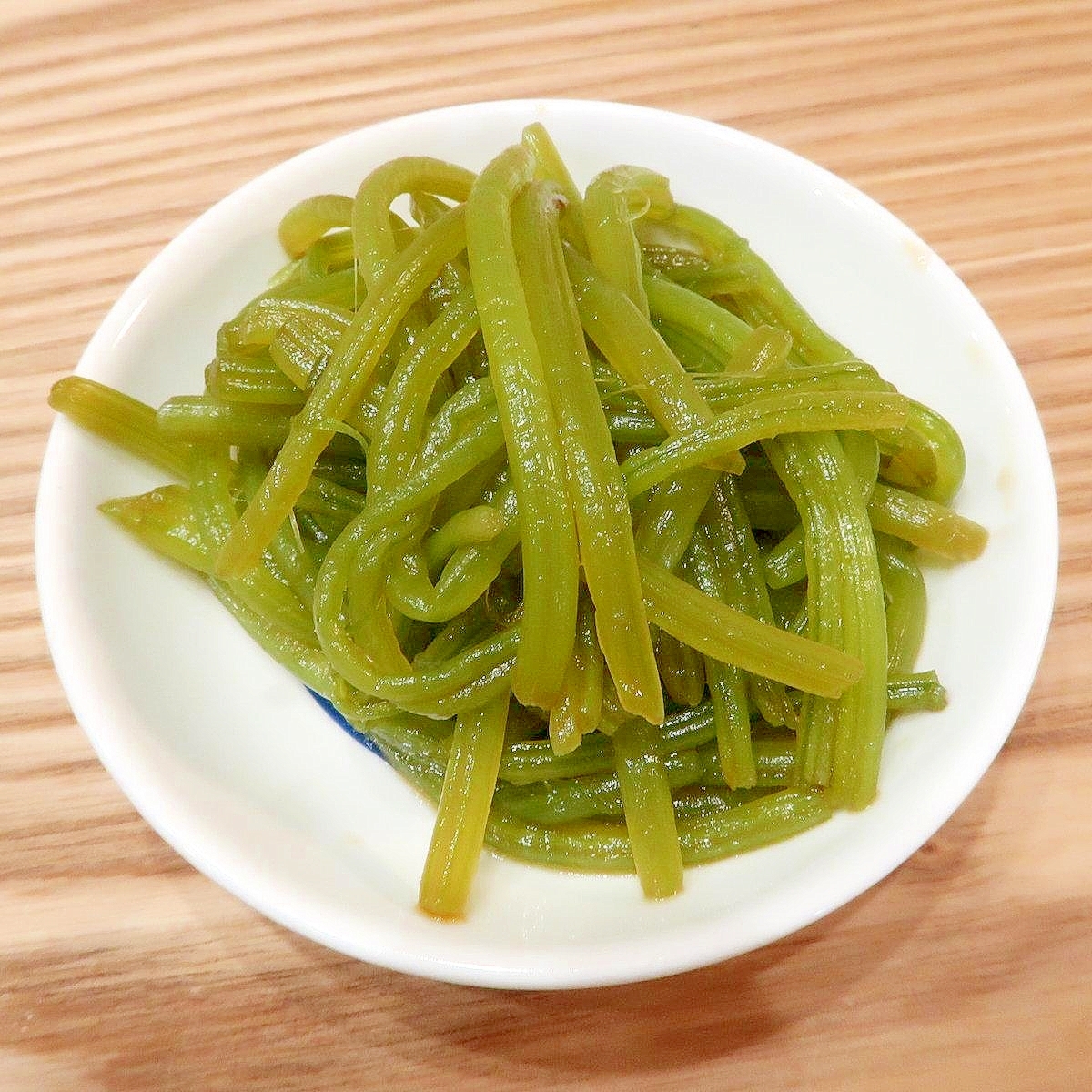 さつまいものつるのめんつゆ煮☆家庭菜園★減塩志向