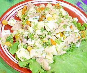 チキンとチーズの主役級サラダ レシピ 作り方 By Mina 楽天レシピ