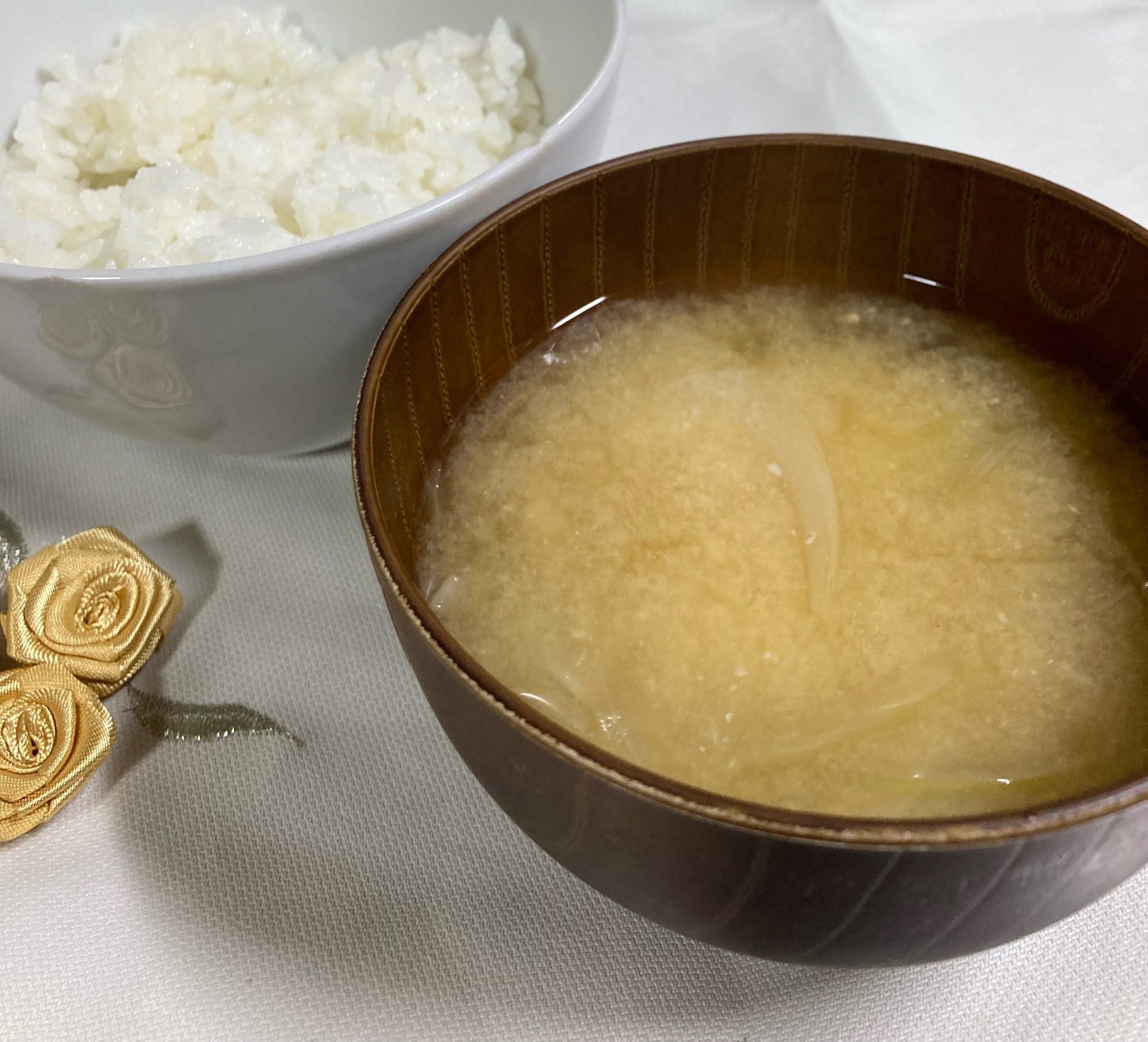 じゃがいもの味噌汁