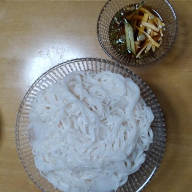 美味しい三輪素麺(ガス代節約の茹で方)