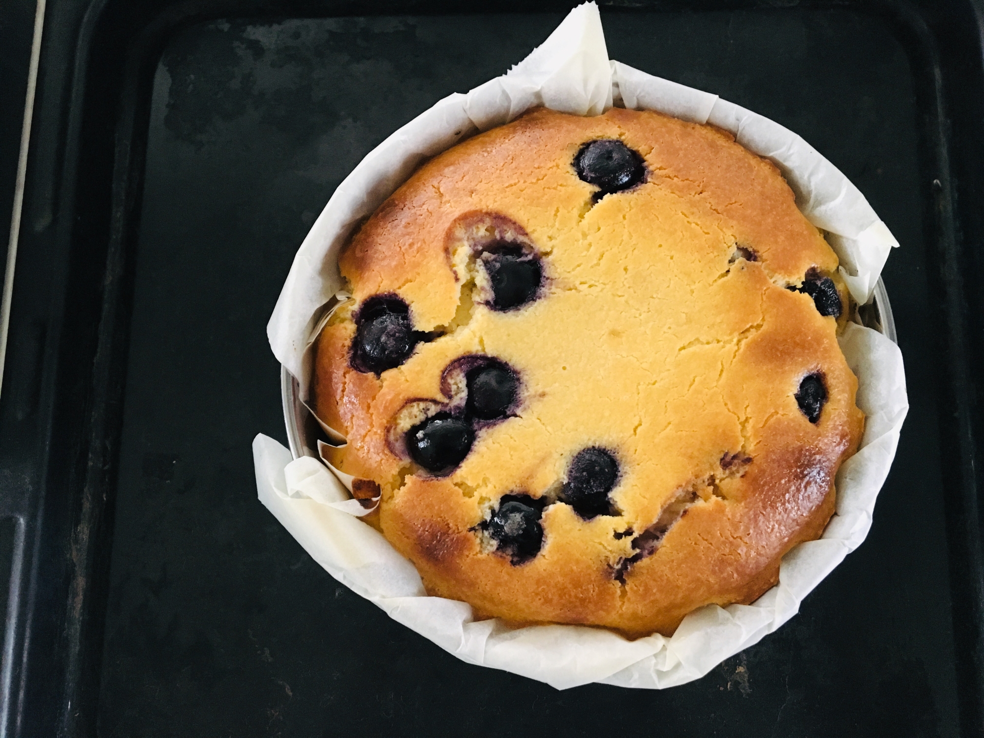 ブルーベリーチーズケーキ レシピ 作り方 By Anxinganxin 楽天レシピ