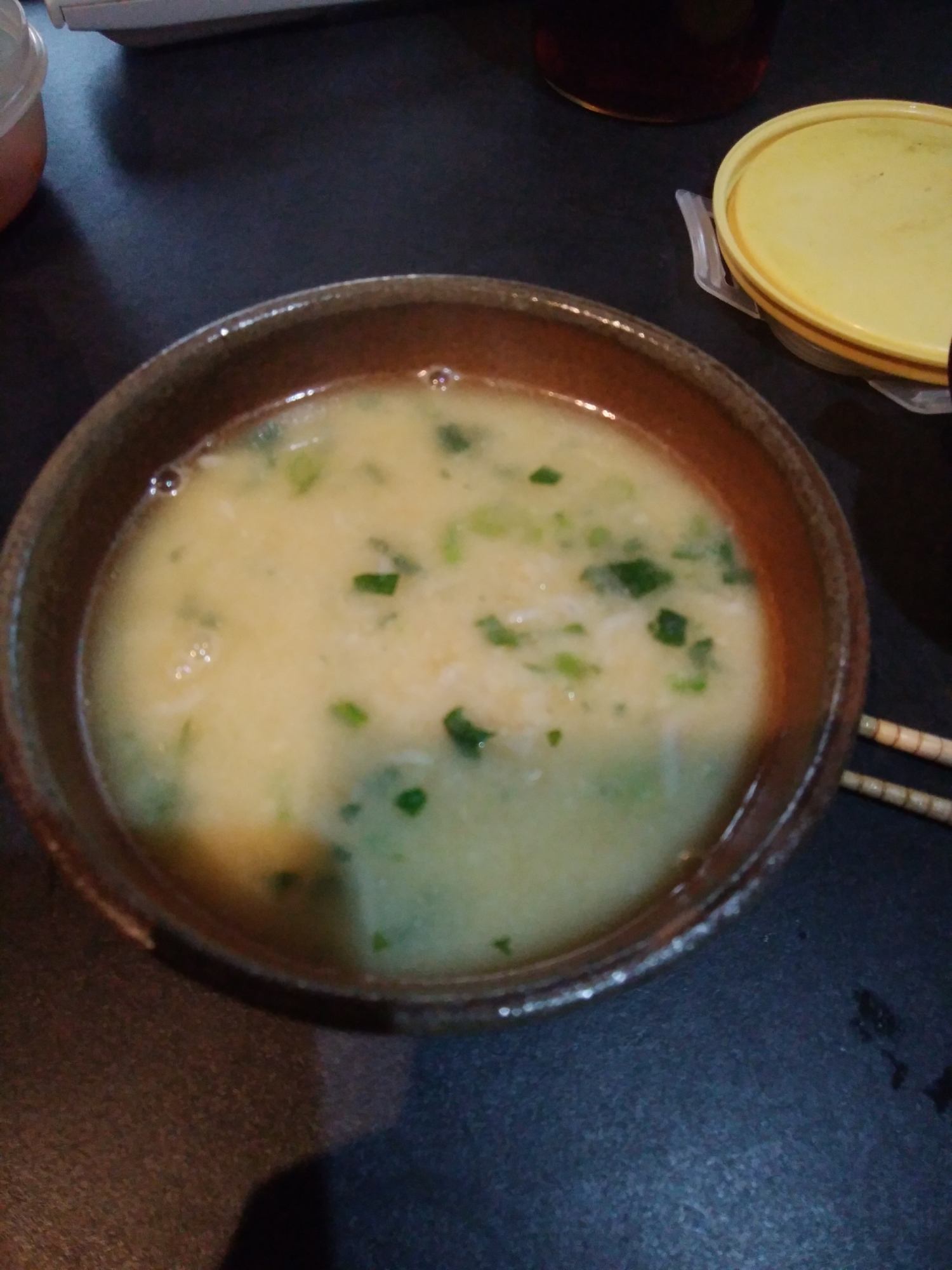 ゴマ油香るしらすのおじや