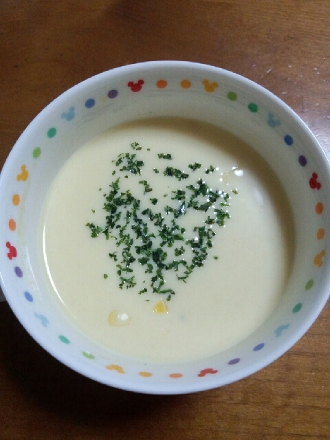 簡単♪コーンスープ