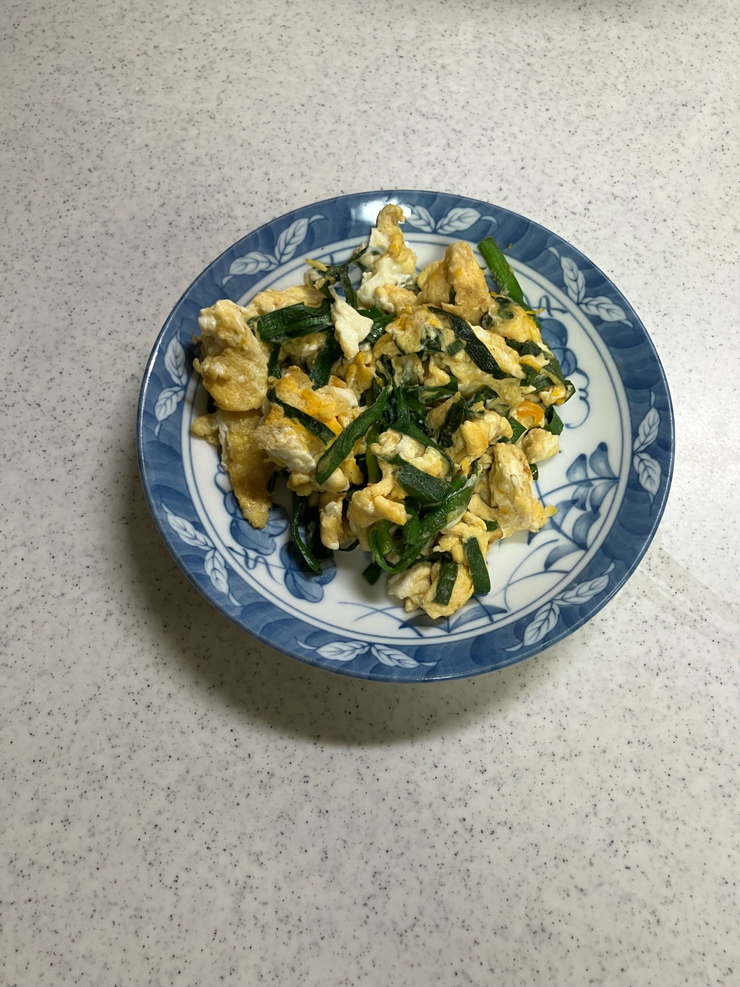 オイスターソースでニラ玉